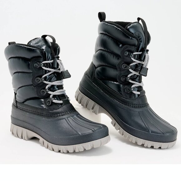Cougar Waterproof Insulated Winter Boots 10 W - Cardiff  Wide Width - Picture 1 of 1